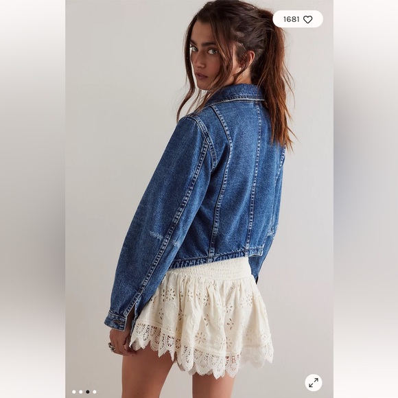 NWT Free People Jade Denim Jacket Size XS - Picture 2 of 15